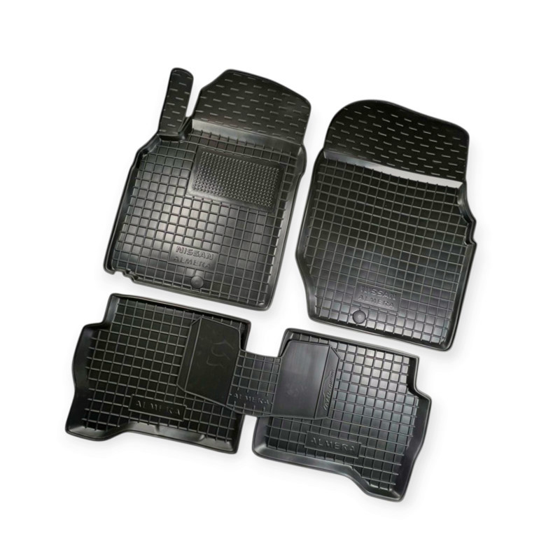 Килимки салону Nissan Almera (1995-) борт 2,5 см, з перемичкою Мукачево - фото 1