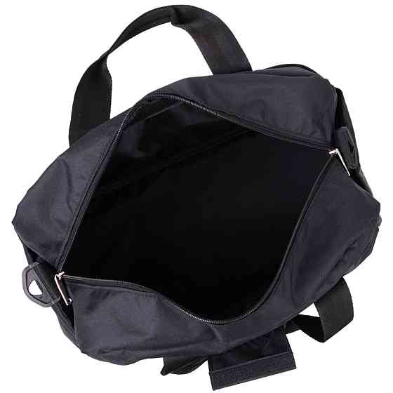 Небольшая дорожная сумка из качественного полиэстера Черный (FABRA) Киев