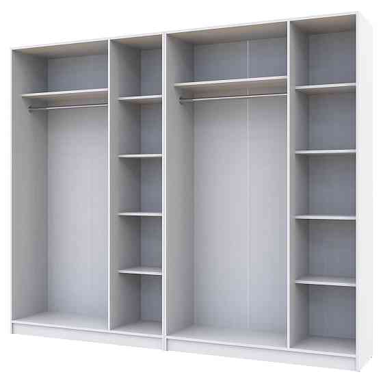 Комплект шаф для одягу Doros Промо (2 шт.) 270х48х204 см Білий (DRS-011215) Львів