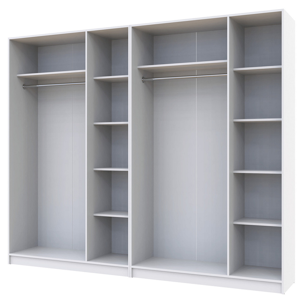 Комплект шаф для одягу Doros Промо (2 шт.) 270х48х204 см Білий (DRS-011215) Львів - фото 3