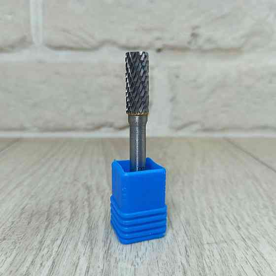 Борфреза по металу AEX циліндр 6×6 мм — твердосплавна шарошка для дриля та гравера Харків