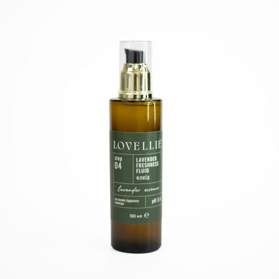 Освіжаючий Лавандовий флюїд Lavender Freshness Fluid Lavender Essence LOVELLIE 100 мл Київ