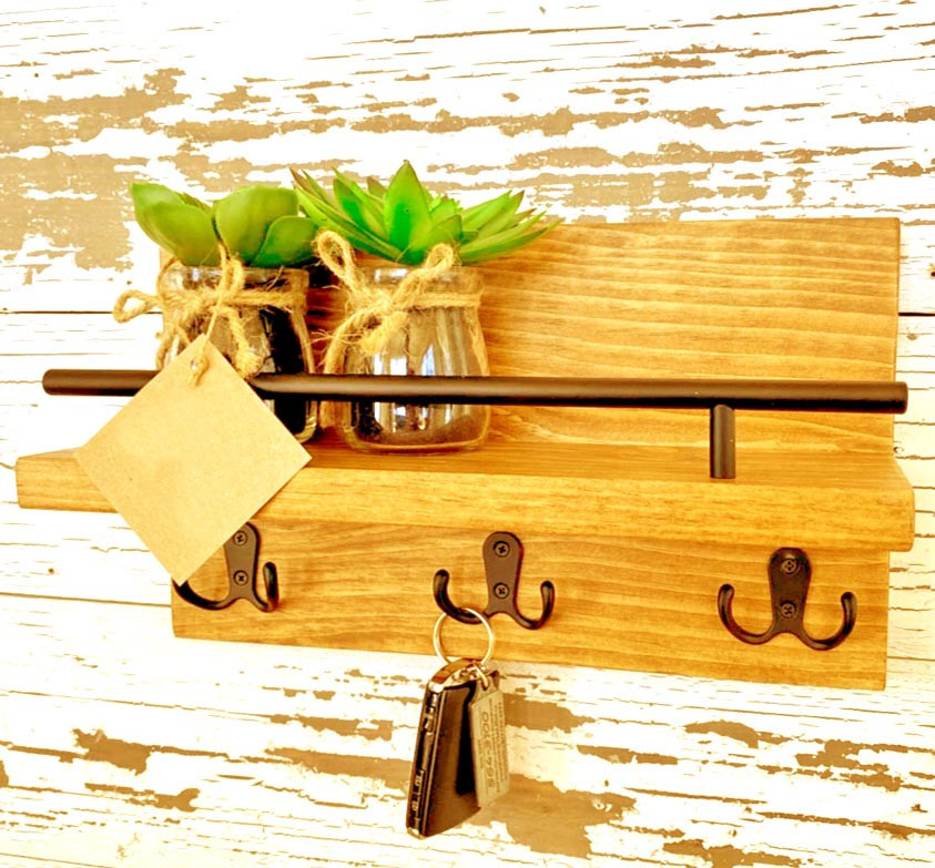 Ключница деревянная 