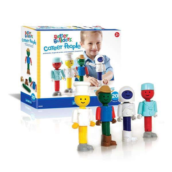 Набір фігурок до конструкторів Guidecraft Better Builders Професіонали (G8305) Харків - фото 13