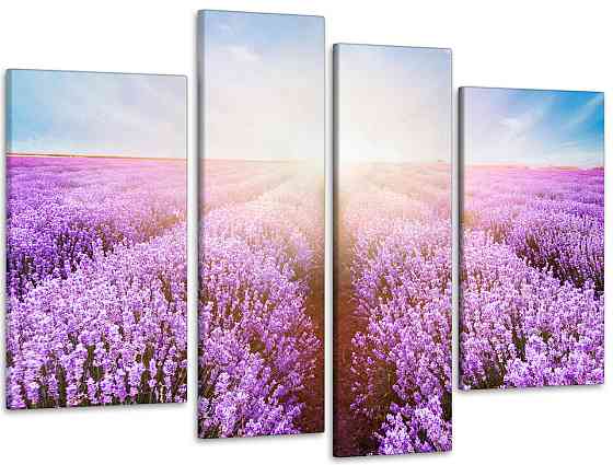 Модульна картина Полі Лаванди Art-133_4 Київ