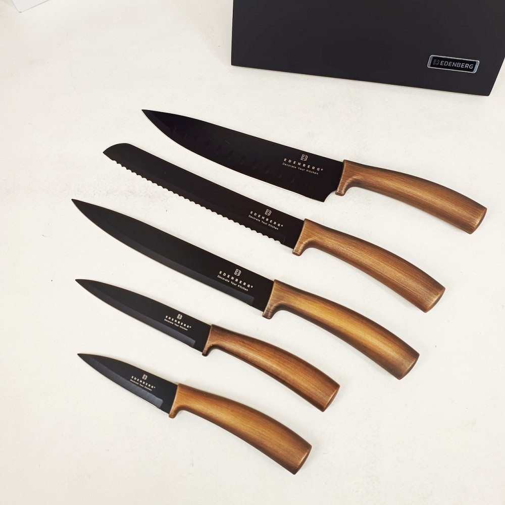 Эргономичные ножи для кухни, Набор ножей для кухни и дома Набор ножей приготовления пищи NG-83 Львов - изображение 8