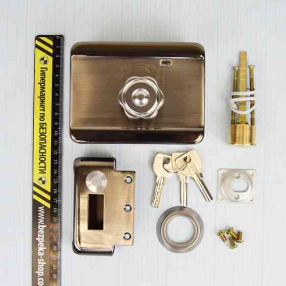 Моторизований замок ATIS DJ-02K-0 для системи контролю доступу Київ