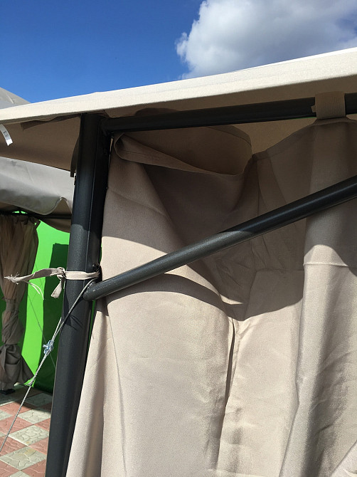 Павільйон садовий 3х4 метра "Oxis 3*4" .Шторки в комплекті . Київ - фото 4