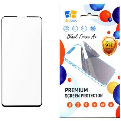 Скло захисне Drobak Samsung Galaxy S23 Plus Black Frame A+ (505096) (505096) Вінниця - фото 1