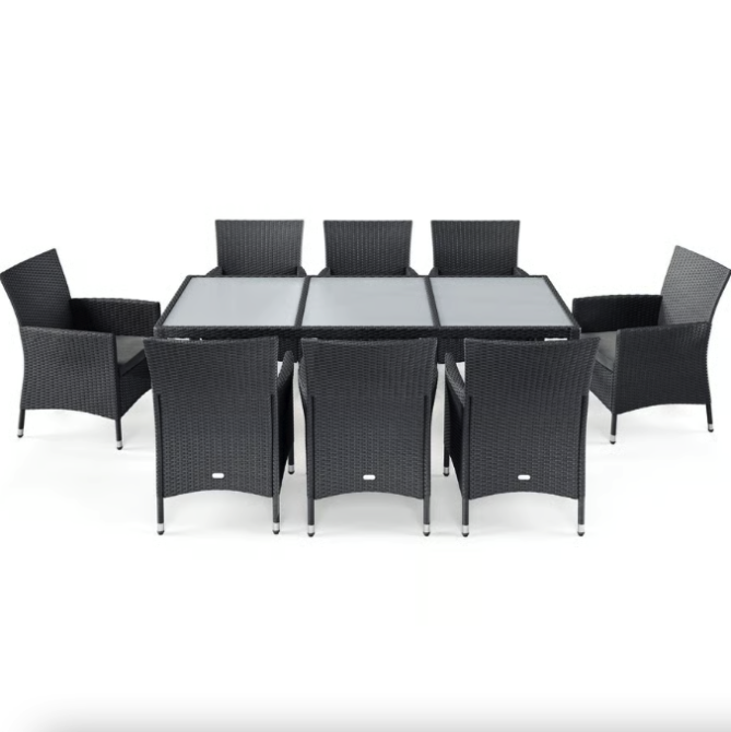 Садові меблі Di Volio VERONA 8+1 Сірий/сірий Киев - изображение 5