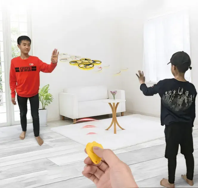 Квадрокоптер Tracker с управлением от руки жестам, LED подсветка Коломия - фото 8