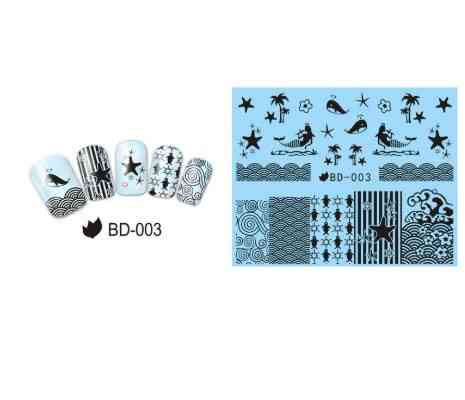 Наклейки для нігтів BD-003 Київ