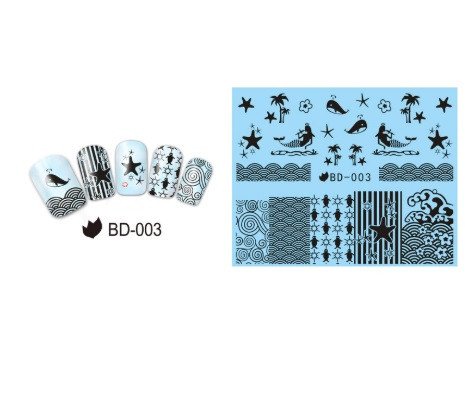 Наклейки для нігтів BD-003 Київ - фото 1