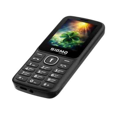 Мобильный телефон Sigma X-style 242 LUCKY Black (4827798792919) Вінниця