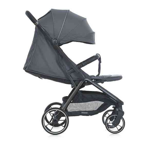 Коляска дитяча El Camino BEYA Midnight Gray прогулянкова з чохлом для ніжок у комплекті Сіра (ME 1127-B) Чернігів
