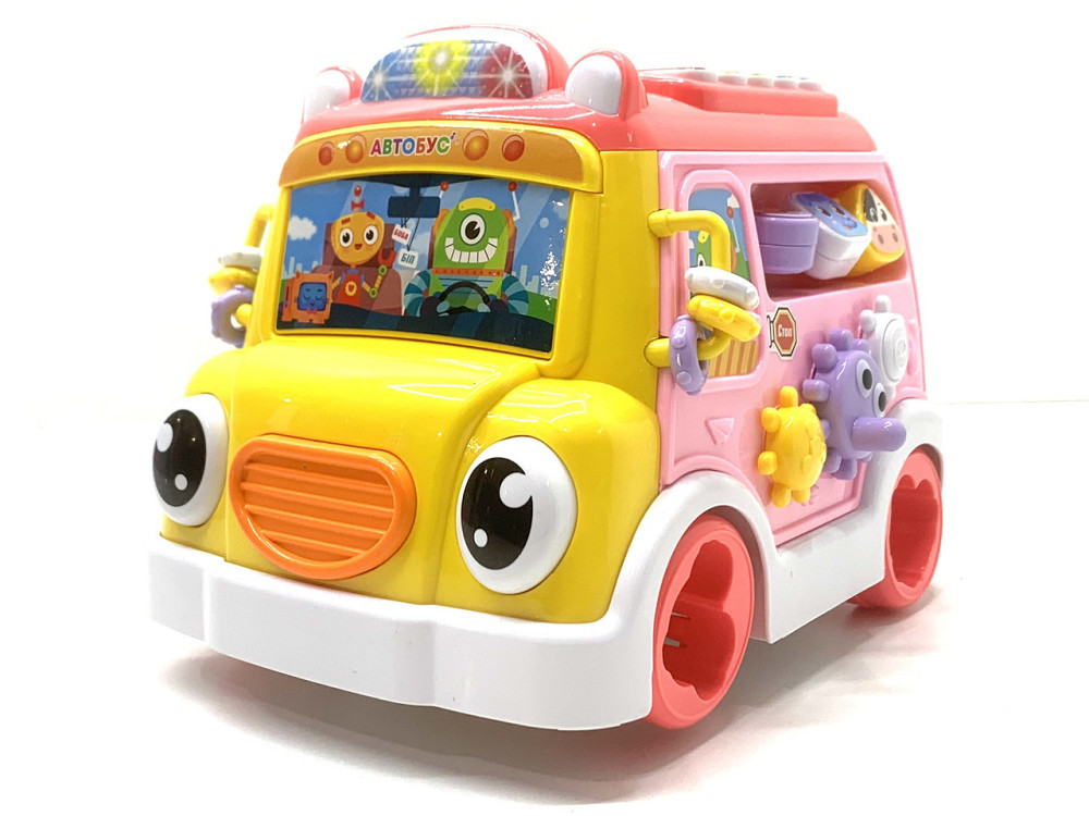 Музичний автобус TK Group українське озвучування казки пісні вірші сортер Блакитний (10891) Чернигов - изображение 1