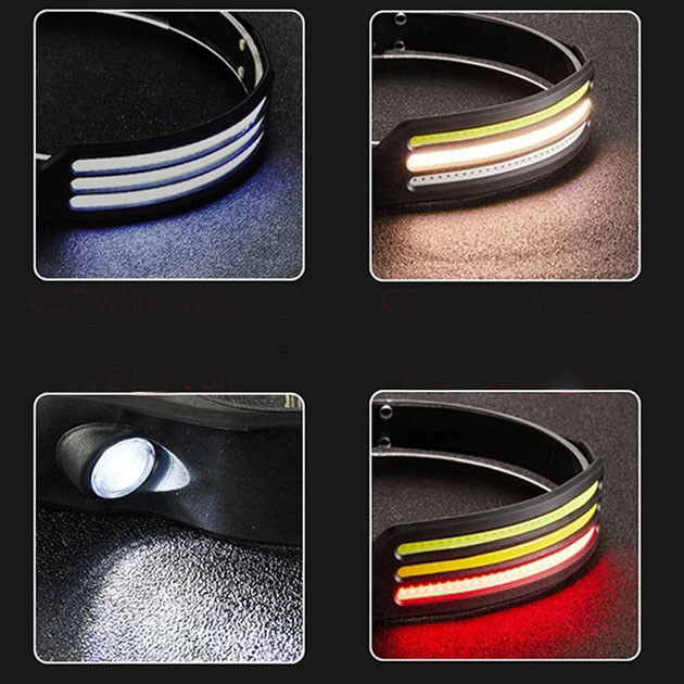 Ліхтар на голову для риболовлі BL-W689-LM+3COB, Ліхтарик на голову для роботи Ліхтар лоб потужний ZT-79 Львів - фото 13