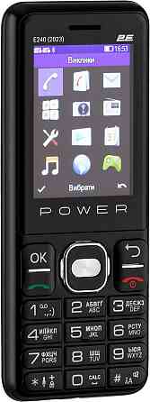 Мобільний телефон 2E E240 2023 Dual Sim Black (688130251068) Чорний Харків