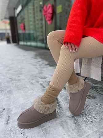 PLPS Угги жіночі PLPS 5802 хакі (зима, замша натуральна) (5664) 41 Коломыя