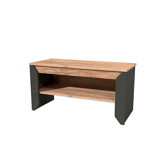 Тумба для обуви Эверест Нордик-900 90х38х45 см Графит + Дуб крафт золотой (DTM-5546) Львов