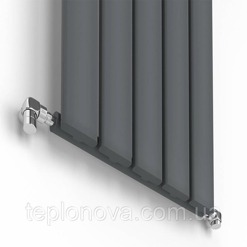 Дизайнерський радіатор 1600/500 (мм) антрацит IDEALE STELLA (бічне підключення) 11 5/1600/500 Чернівці - фото 2