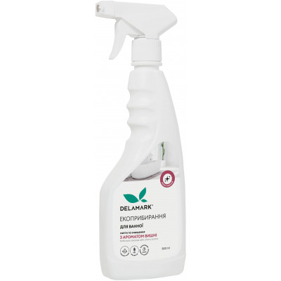 Спрей для чищення ванн DeLaMark з ароматом вишні 500 мл (4820152330697) Вінниця - фото 1