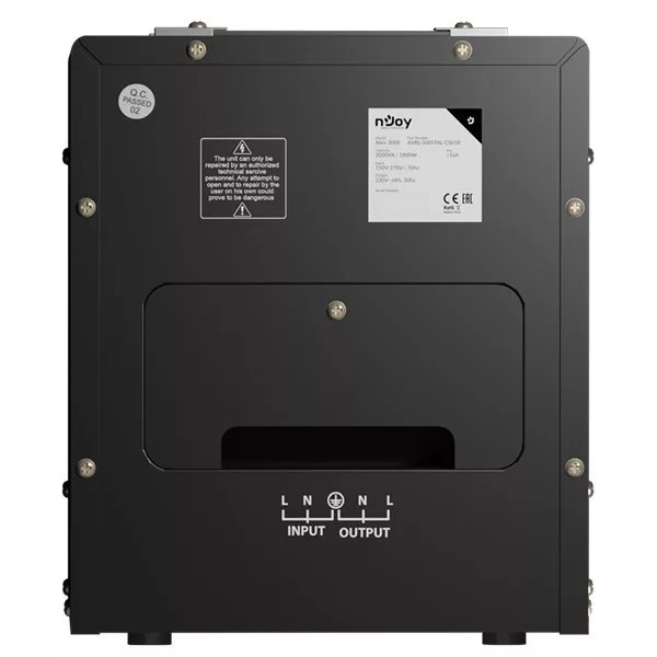 Стабілізатор NJOY Alvis 3000 (AVRL-3005TAL-CS01B) AVR Чорний Харків - фото 4