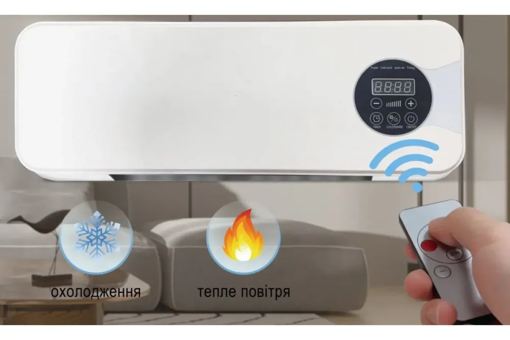 Настенный мобильный кондиционер Germatic Air с пультом дистанционного управления MODKLI-A Коломия - фото 3