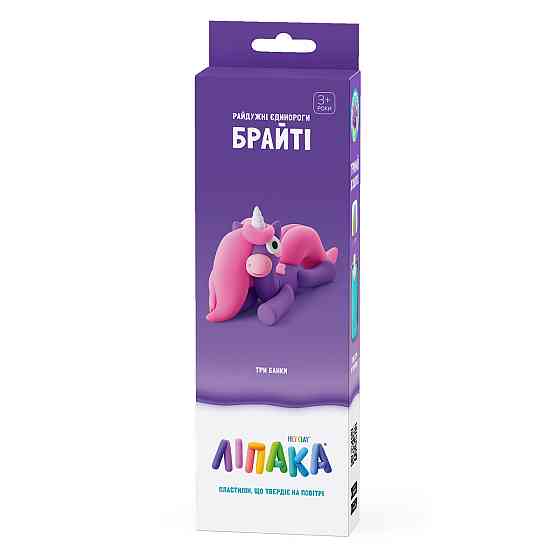 Набір пластиліну, що самостійно твердіє, Ліпака - Брайті Дніпро