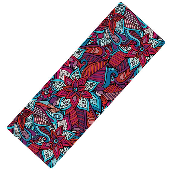 Килимок для йоги та фітнесу, складаний м'який килимок з сумкою перенесенням, спортивний каремат, яскравий 3D-принт Кам'янець-Подільський