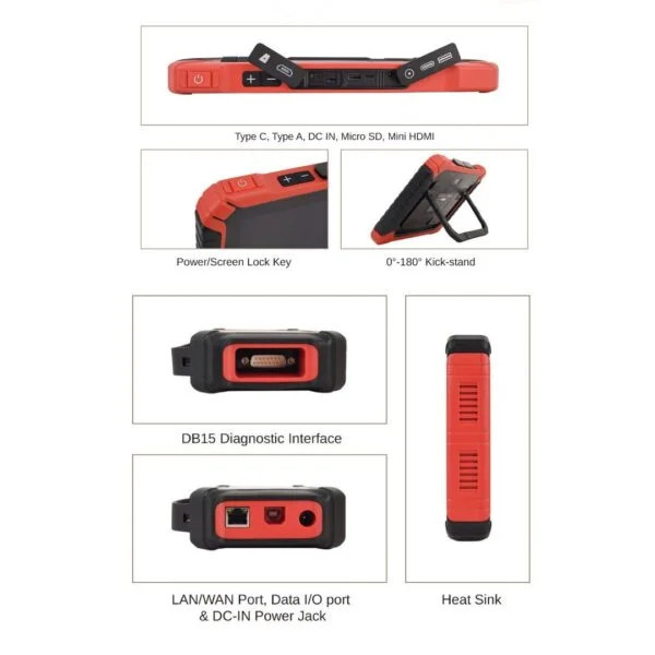 Автомобільний мультимарочний сканер LAUNCH (X-431 PAD IX) X-431 PAD9 LINK Чернігів - фото 4