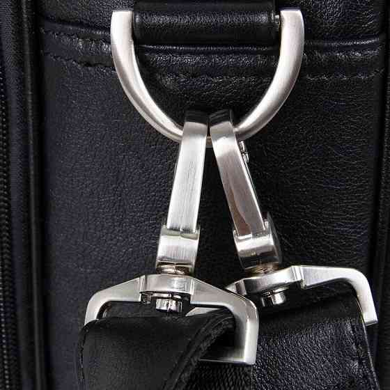 Сумка мужская Vintage 14398 для ноутбука 17 дюймов Черная Киев