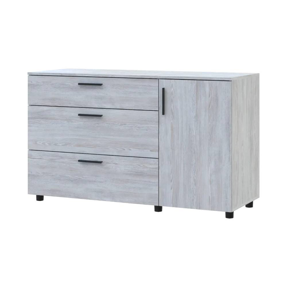 Комод Doros Торн Сосна Натти 3Ш/1Д 135х51.6х80 (DRS-012108) Львов - изображение 8