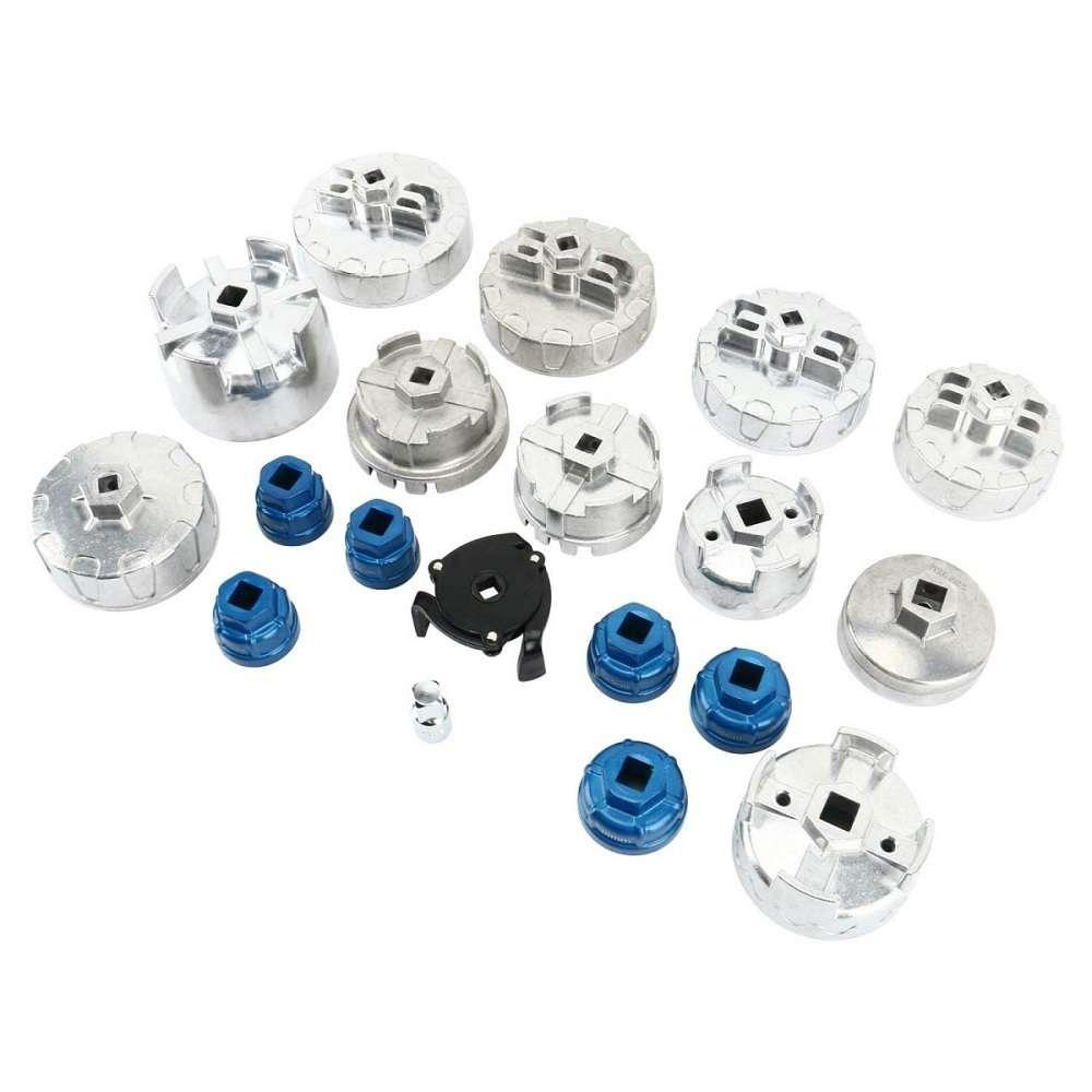 Набір знімачів масляних фільтрів,19пр.(знімач "краб"-1шт, знімач "кришка"-17шт) Одеса - фото 2