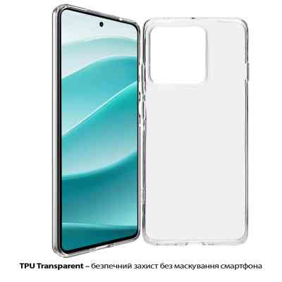 Чохол до мобільного телефона BeCover Motorola Edge 60 Fusion Transparent (713773) Вінниця