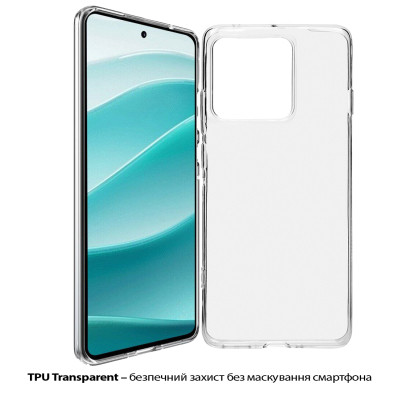 Чехол для мобильного телефона BeCover Motorola Edge 60 Fusion Transparent (713773) Винница - изображение 2