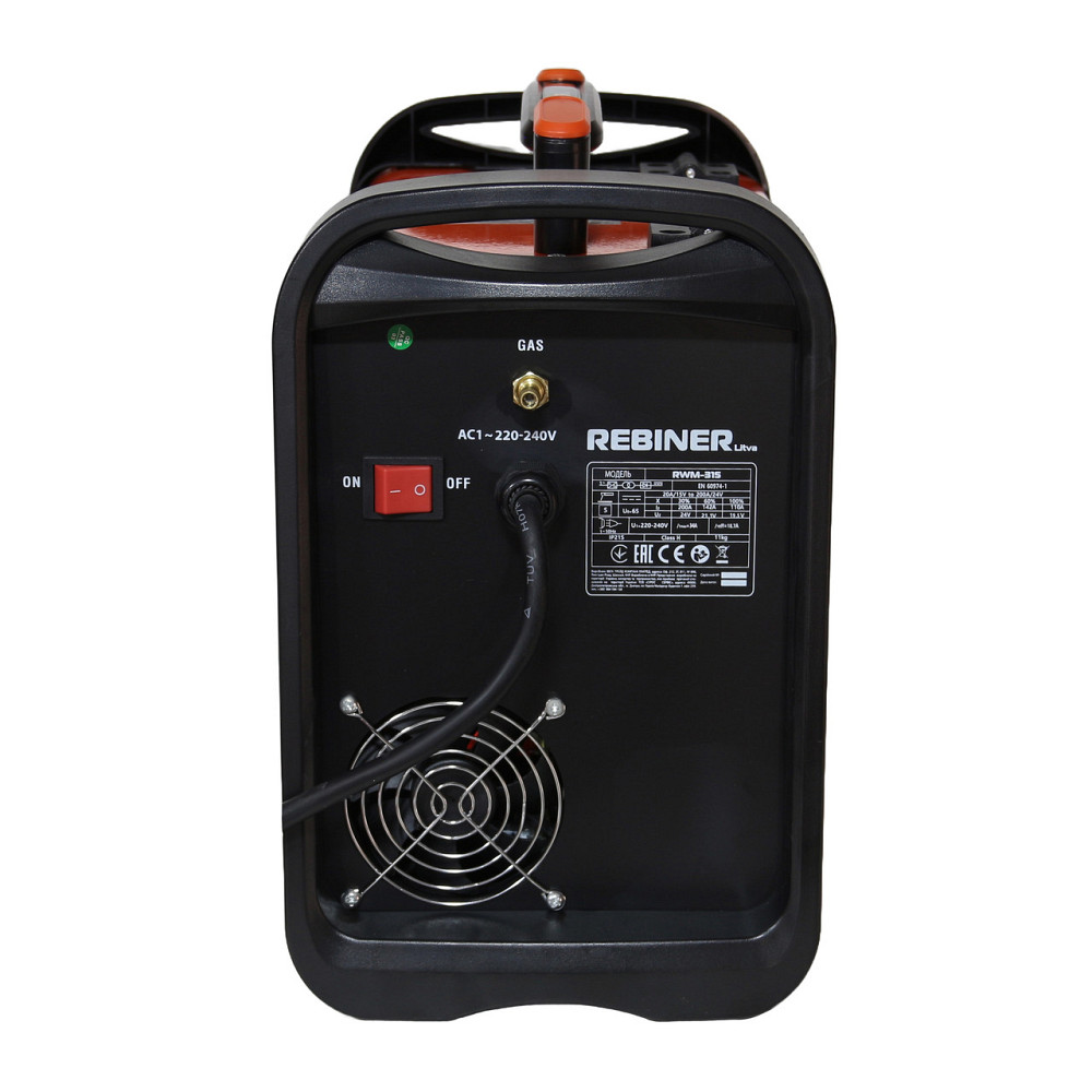 Зварювальний напівавтомат Rebiner RWM-315 (7100 Вт) – потужний апарат, Гарантія 3 роки Львів - фото 6