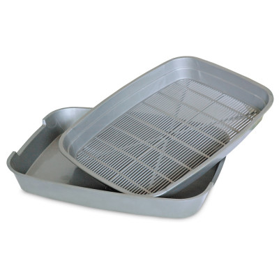 Туалет для кошек Природа с сеткой N1 (цвета в ассортименте) (4820157404447) Винница - изображение 1