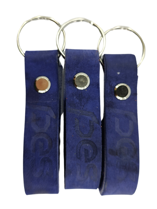 Брелок PES шкіряний  для ключів з тисненням Київ - фото 4