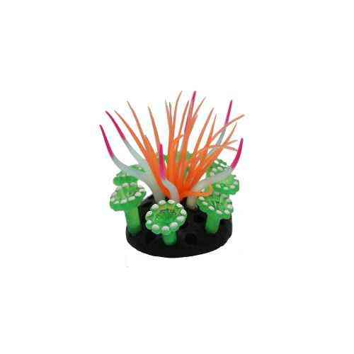 Декорація Deming Морські анемони для акваріума, силіконова, 7х7х9 см Київ