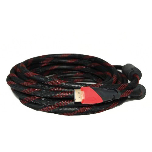 Кабель Hdmi to Hdmi 10м 1080p посилений в обмотці Вінниця - фото 1