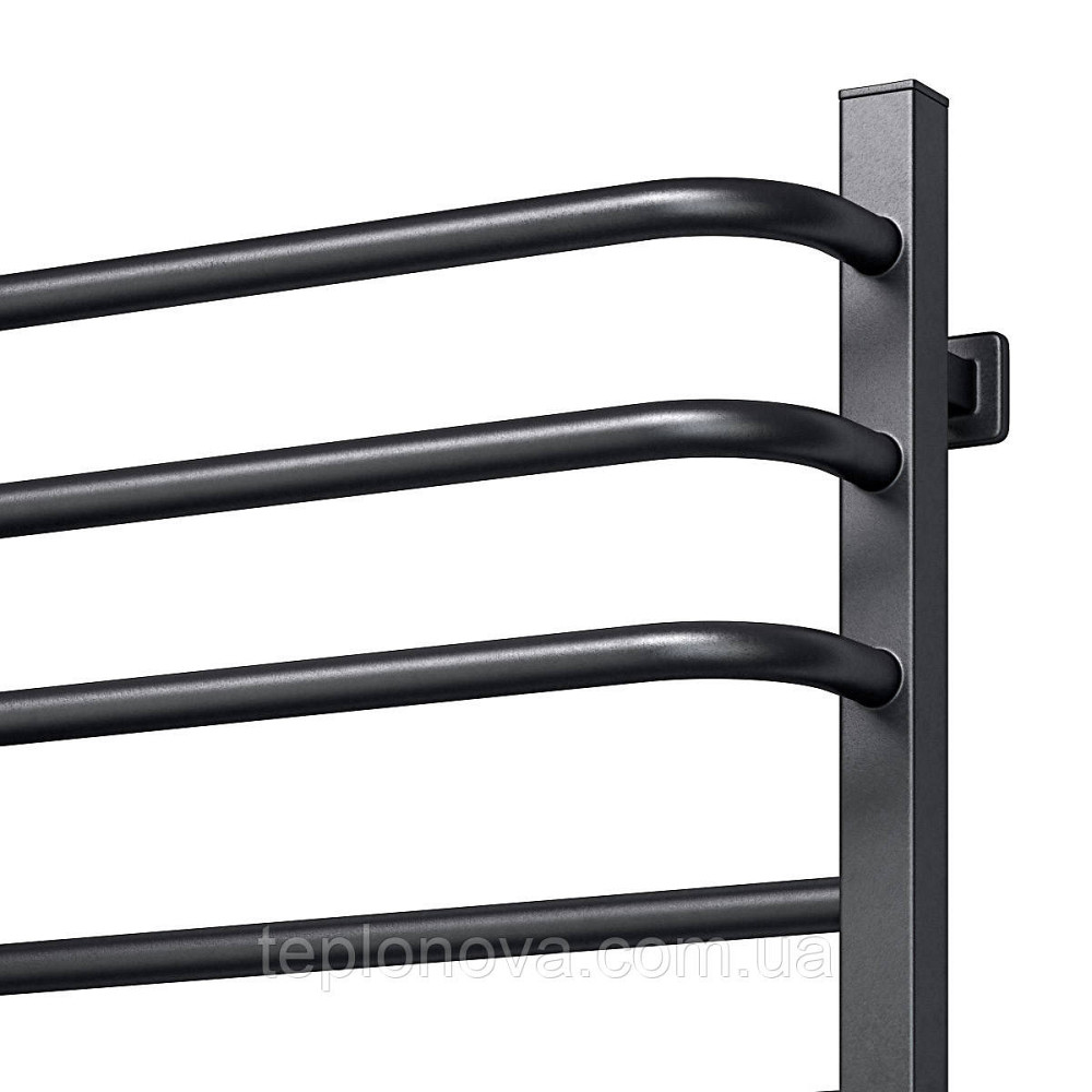 Сушарка для рушників електрична Navin Грандіс 480х1200 Sensor з Wi-Fi права, чорний муар Чернівці - фото 4