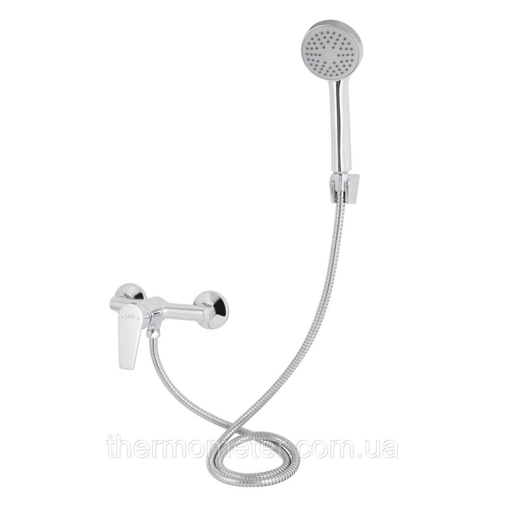 Змішувач для душу Lidz Gloria 010 (з душовим гарнітуром) (k35) LDGLO010CRM35101 Chrome Київ - фото 10