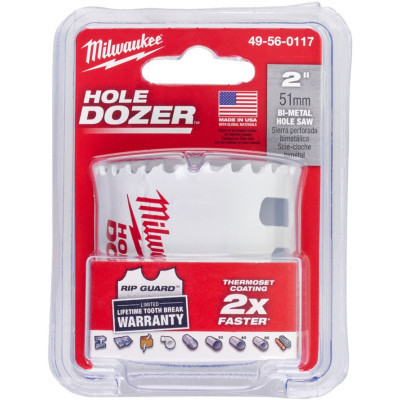 Коронка Milwaukee Bi-Metal 51 мм (49560117) Винница - изображение 2