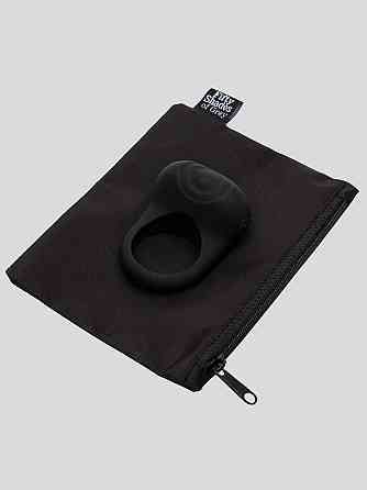 Ерекційне кільце Fifty Shades of Grey Sensation Rechargeable Vibrating Love Ring Sex Aura Київ