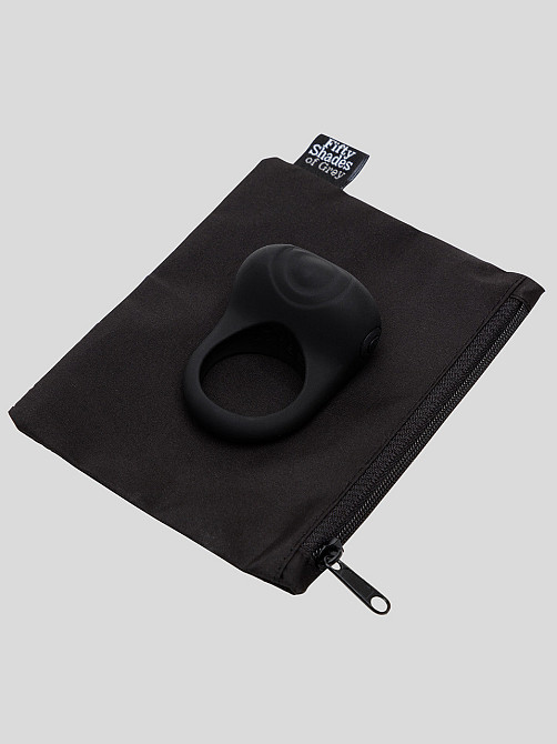 Ерекційне кільце Fifty Shades of Grey Sensation Rechargeable Vibrating Love Ring Sex Aura Київ - фото 4