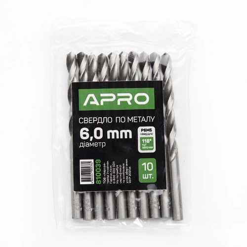 Свердло по металу d6мм P6M5 СИЛА Житомир - изображение 4