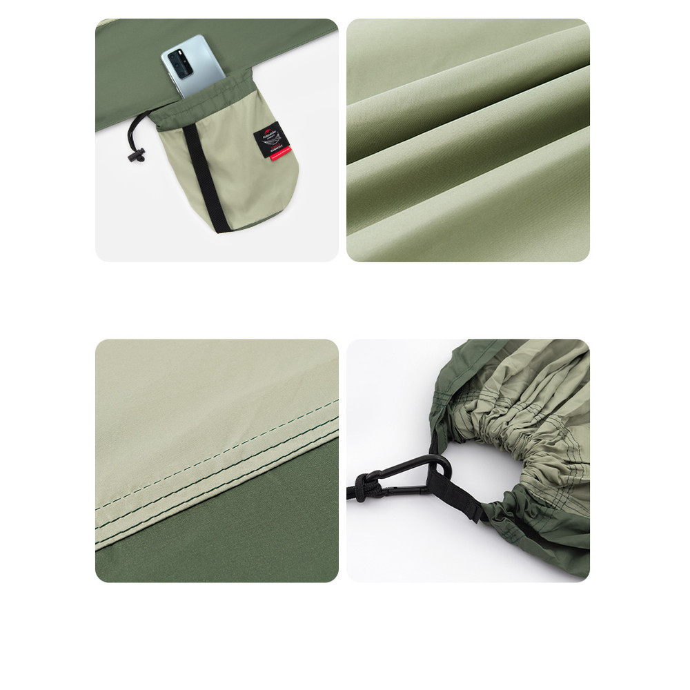 Гамак Naturehike одинарний NH21DC011, оливковий Київ - фото 7