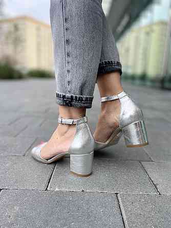 Nivelle Босоніжки жіночі NIVELLE 1468/6015-6033 срібні (літо, шкіра натуральна) (3704) лише 37р Коломыя