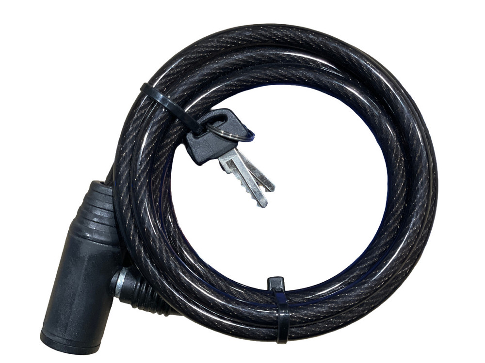 Замок на колесо (трос 1500*8mm) Мукачево - изображение 1